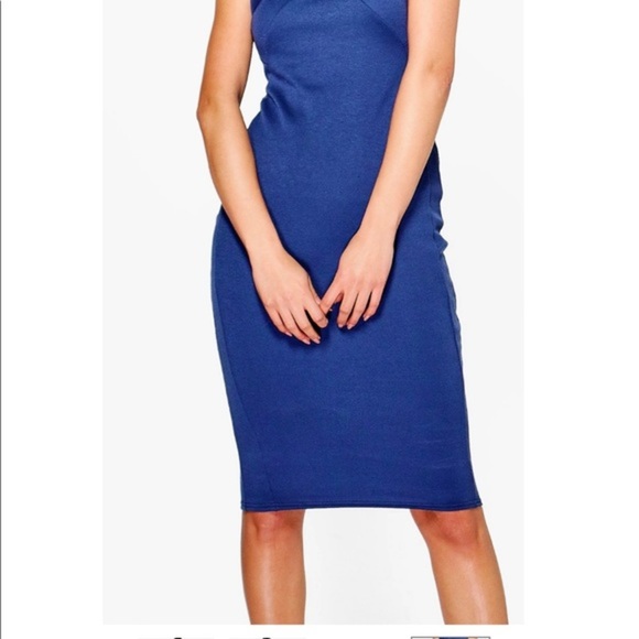 Set of two Boohoo ponte midi dresses - Picture 8 of 9